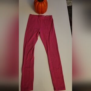 Leggings pink pants size 10-12 girls